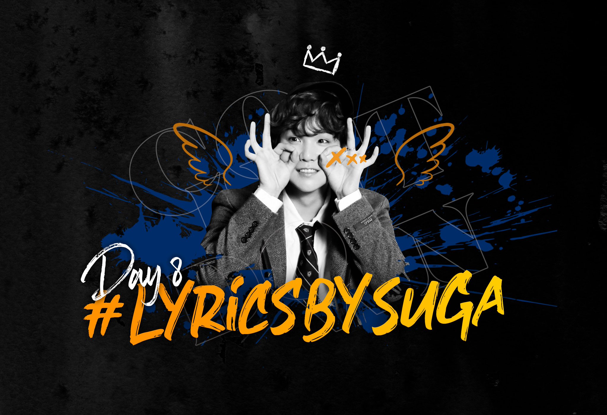 Lyrics by SUGA (hashtag to celebrate SUGA's lyrics)