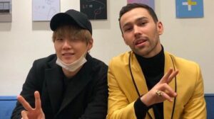 Singer MAX posts photo with ‘new brother’ SUGA