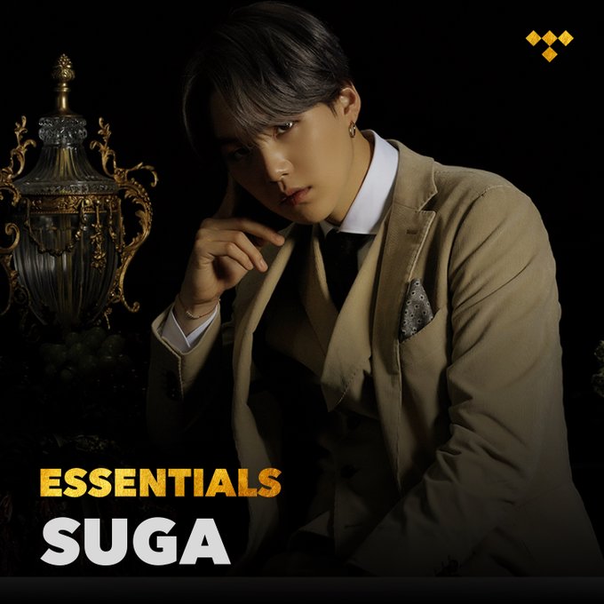 SUGA becomes first BTS member to have his own Essentials playlist on TIDAL