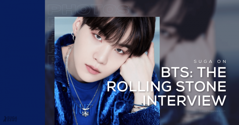 SUGA on BTS: The Rolling Stone interview